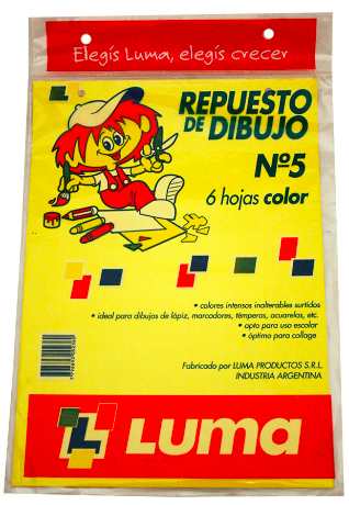 Nº5 6 hjs COLOR DIBUJO REPUESTO TRIUNFANTE/LUMA/EXITO  - 7791762480614 779191110056 779656977702