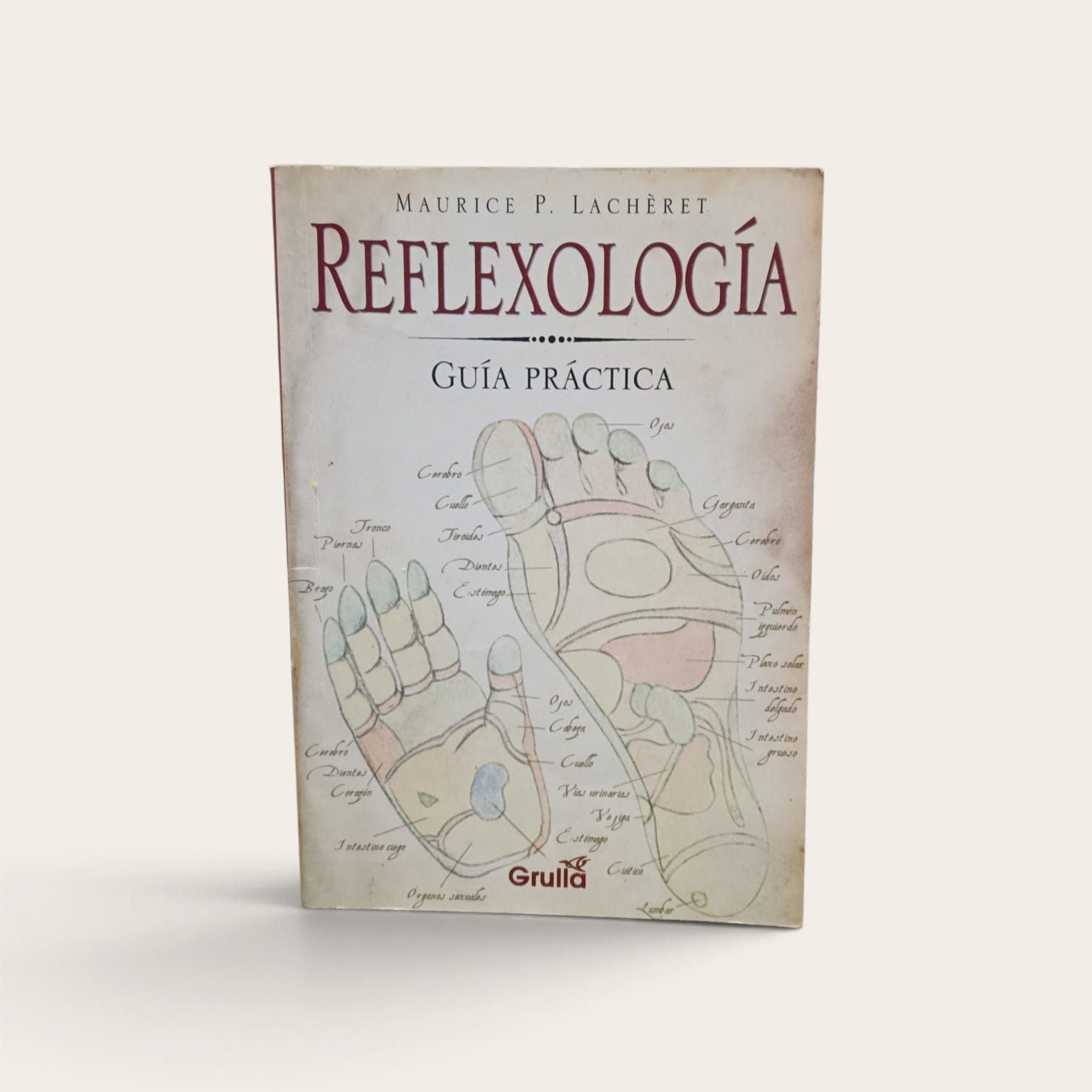 Reflexologia  guia practica  -  MAurice P. Lacheret. -  9789875202320