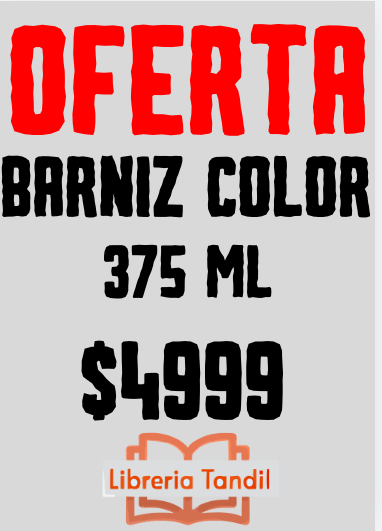 375 ml BARNIZ COLOR PINTURA OFERTA - OFSEPT2026-034