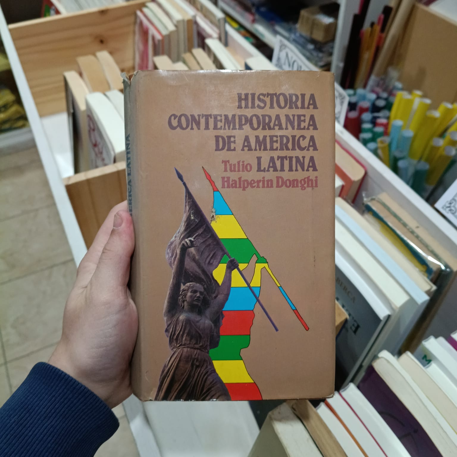 Historia contemporanea de America Latina. - Tulio Halperin Donghi. -  5780201379635