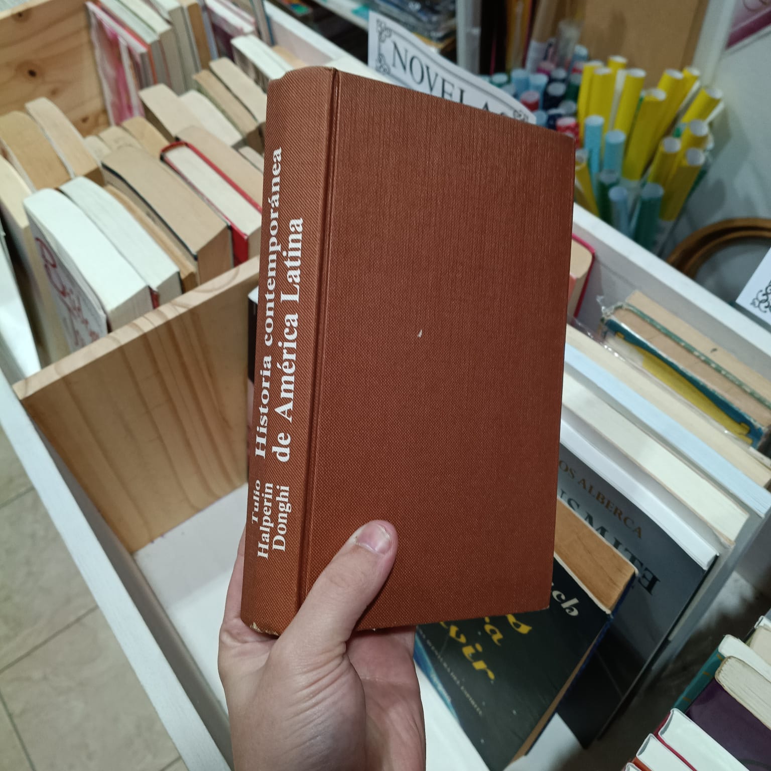 Historia contemporanea de America Latina. - Tulio Halperin Donghi. -  5780201379635