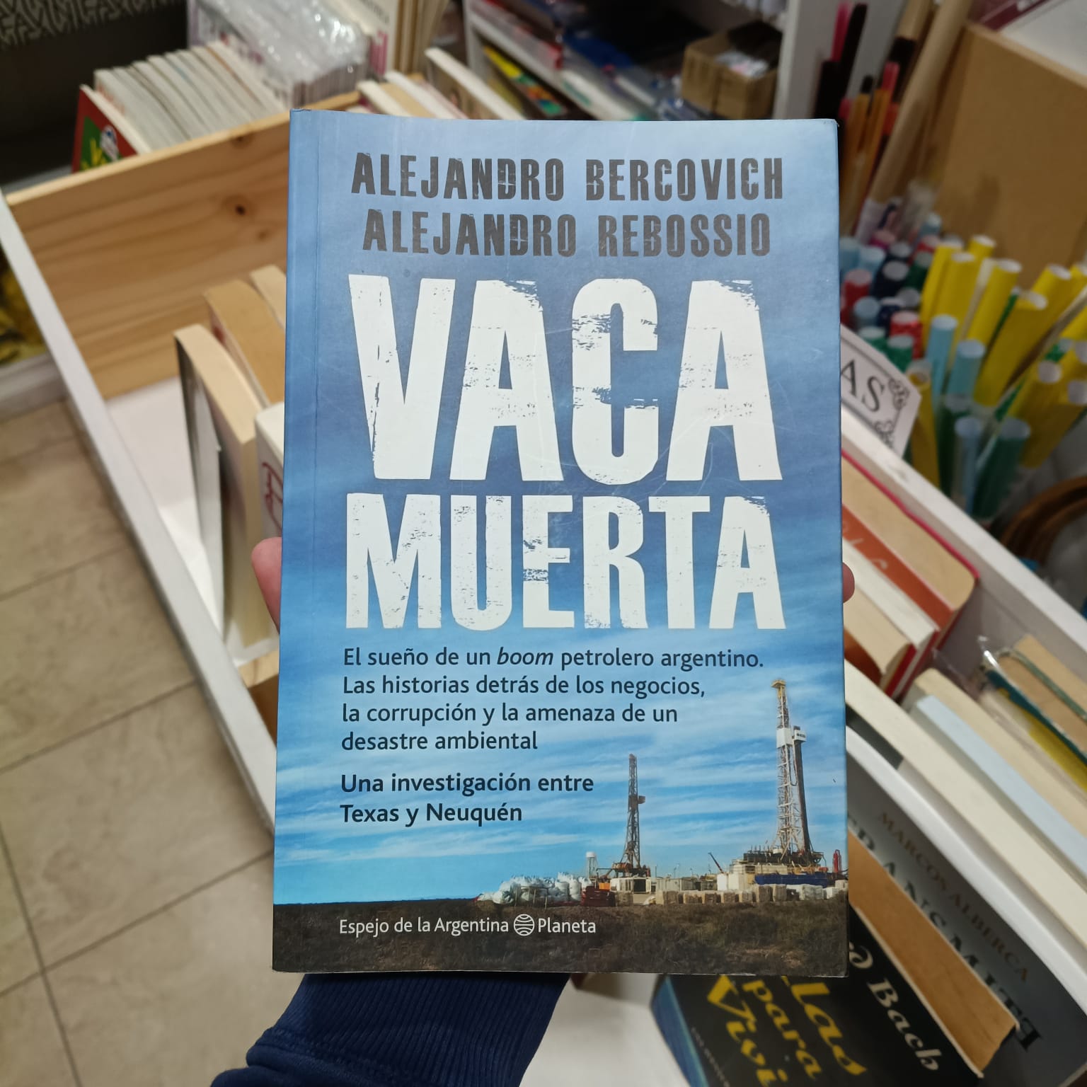Vaca muerta  -  Alejandro Bercovich. Alejandro Rebossio. -  9789504944362