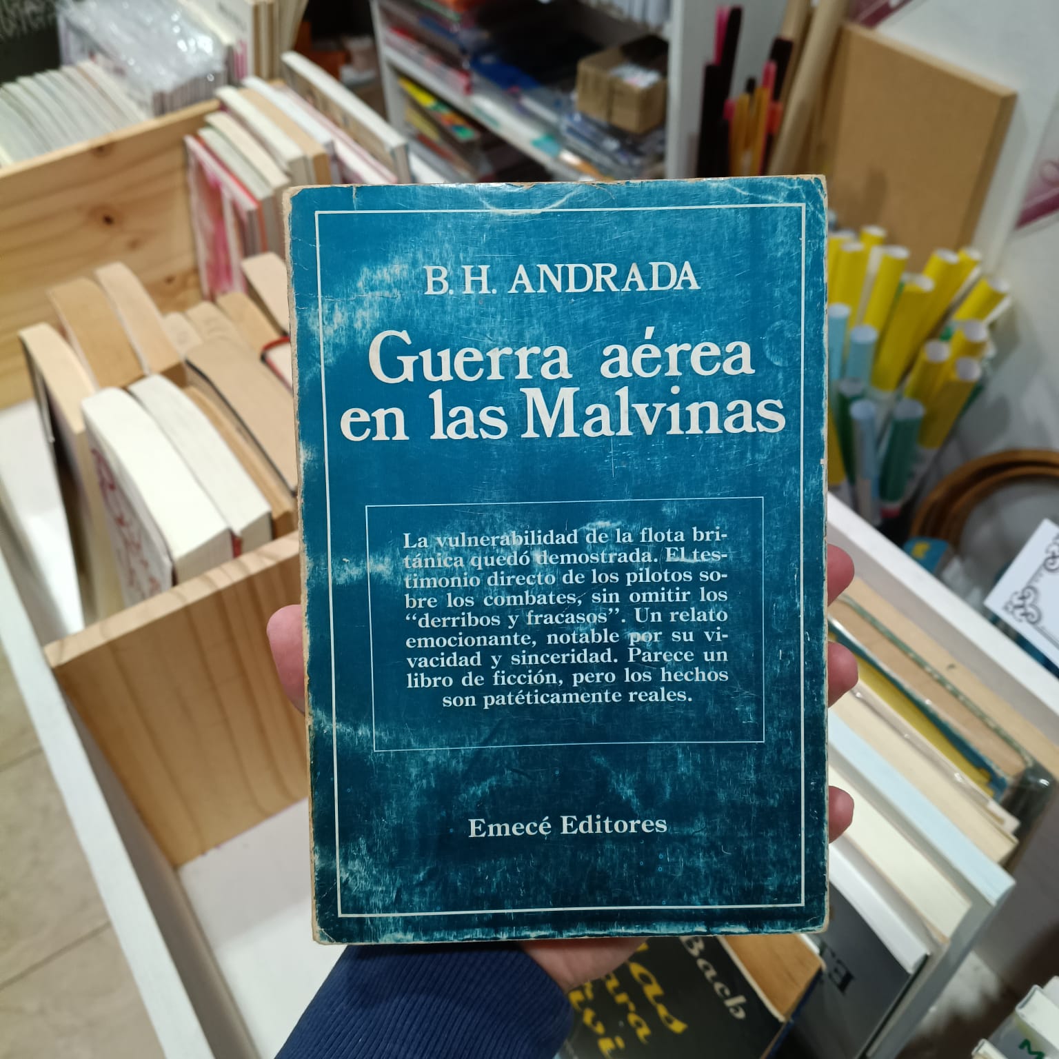 Guerra aerea en las Malvinas. -  B.H. Andrada. -  5780201379659