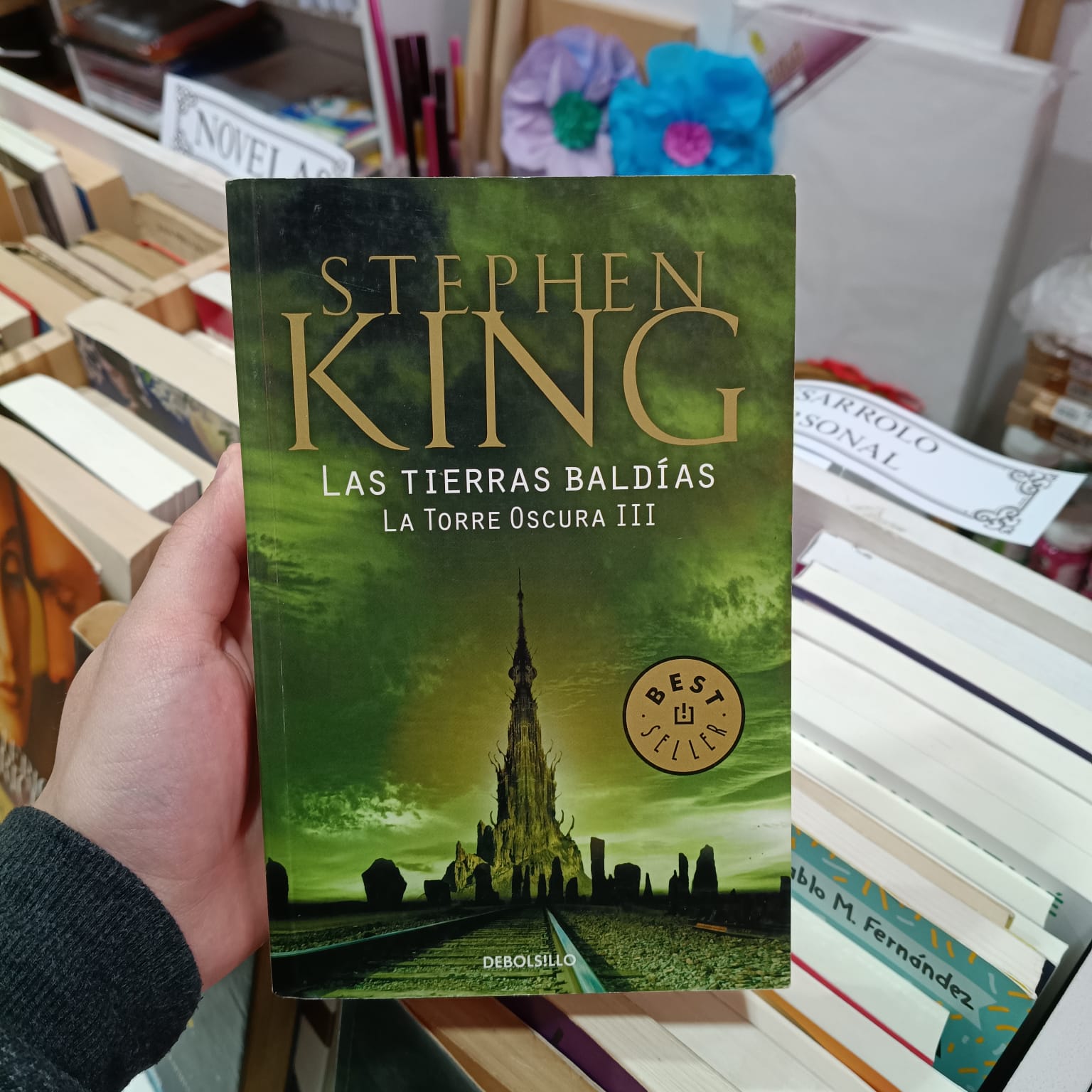 Las Tierras Baldias. -  La Torre Oscuro III. -  Stephen King. -  9789875666962
