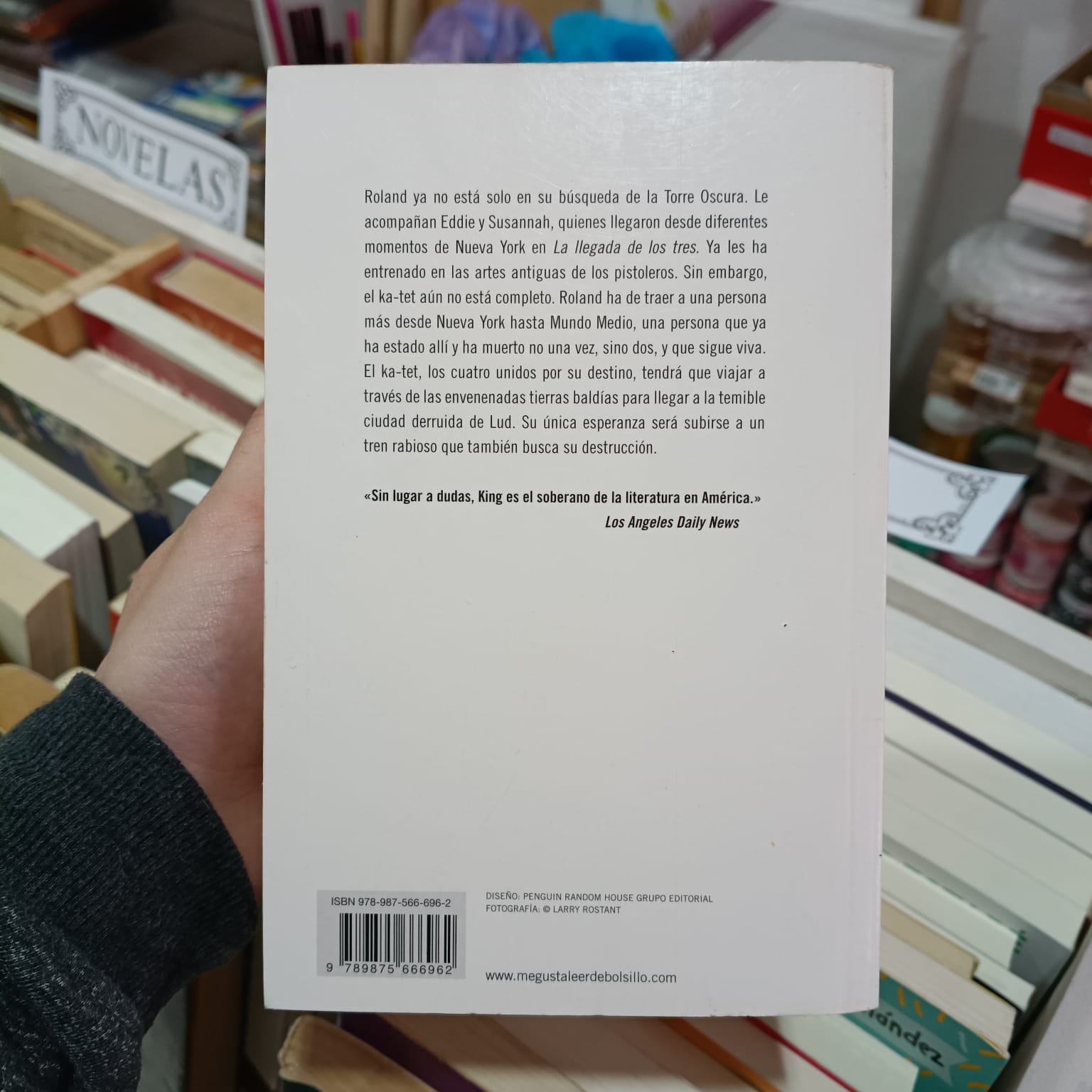 Las Tierras Baldias. -  La Torre Oscuro III. -  Stephen King. -  9789875666962